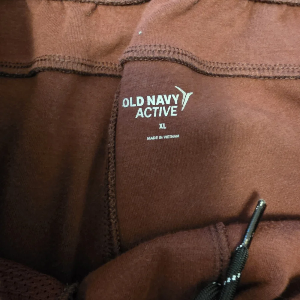 Old Navy Active Rust Red Jogger Pants - Picture 5 of 6